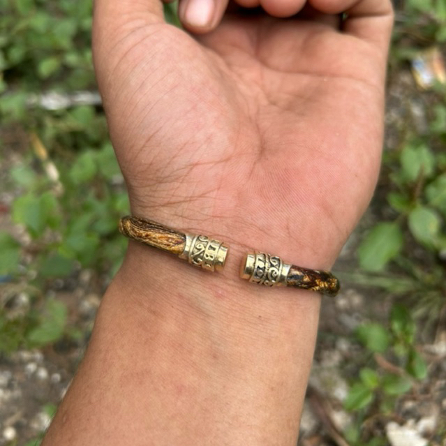 GELANG AKAR BAHAR BRAHMA VARIASI RING ALPAKA / MONEL