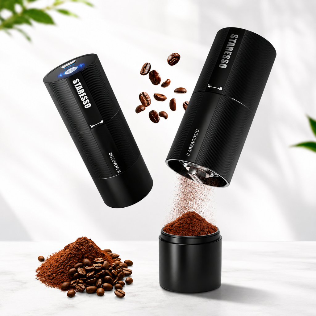 Staresso Coffee Grinder Kopi Discovery II D6E Electric Grinder Espresso Mini