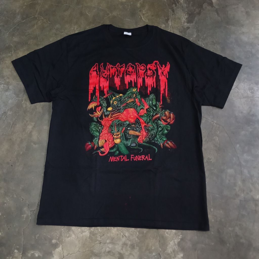 Autopsy Mental Funeral Tshirt