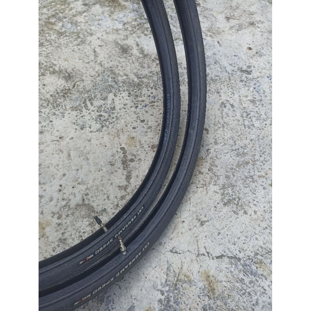 sepasang ban mtb hybrid cst sensamo 27.5x150
