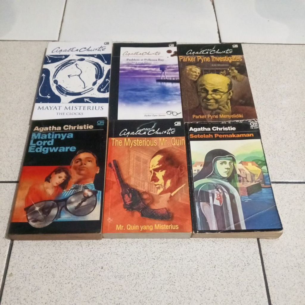Novel Agatha Christie Preloved