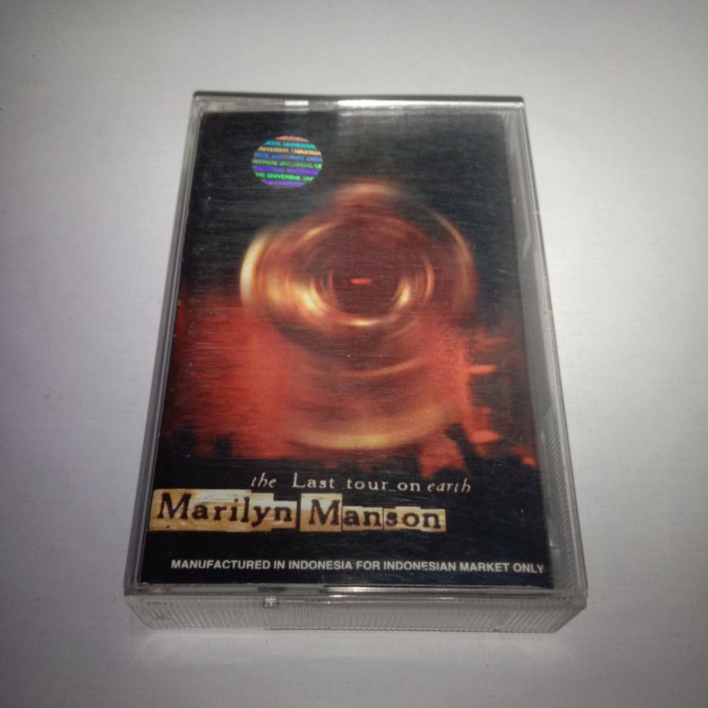 Kaset Pita Marilyn Manson The Last Tour On Earth