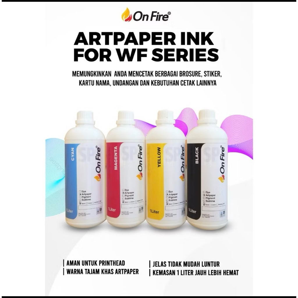 Tinta Onfire Artpaper Epson 1 Liter