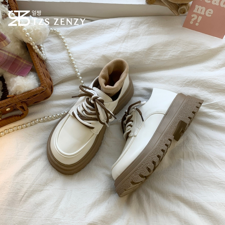 TERMURAH TZS Zenzy Haeyeon Shoes - Sepatu Oxford Wanita - Sepatu Docmart Wanita - Sepatu Wanita