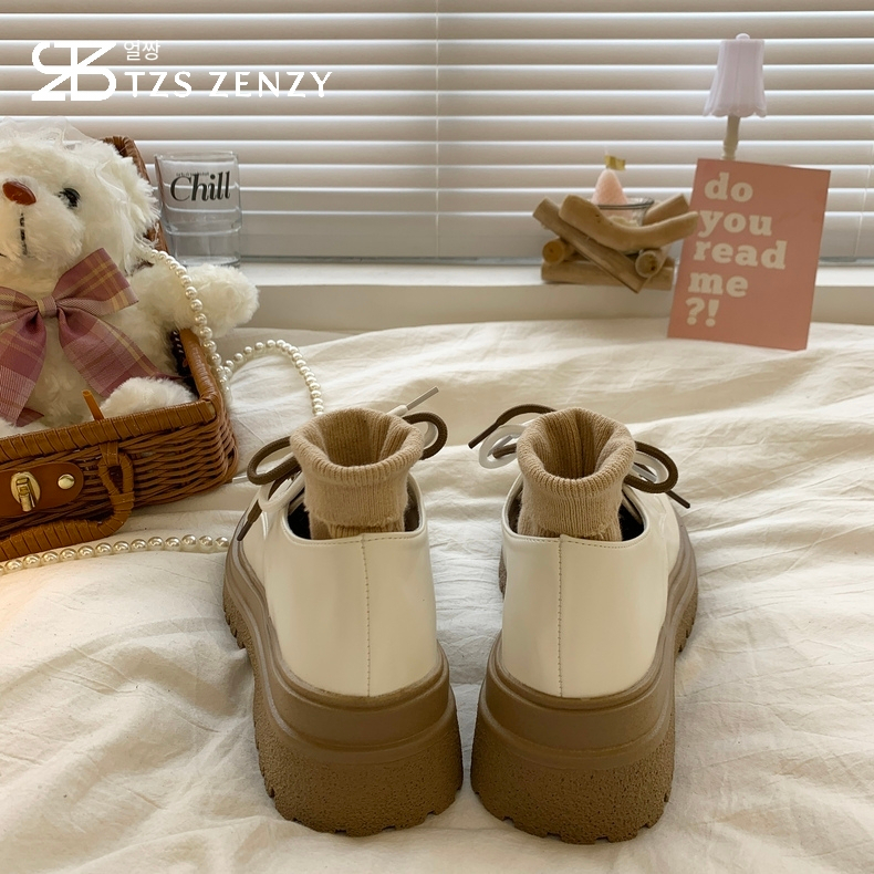 limited tzs zenzy haeyeon shoes - sepatu oxford wanita - sepatu docmart wanita - sepatu wanita
