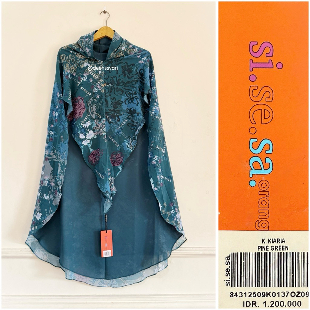 Sisesa Khimar printing kiaria