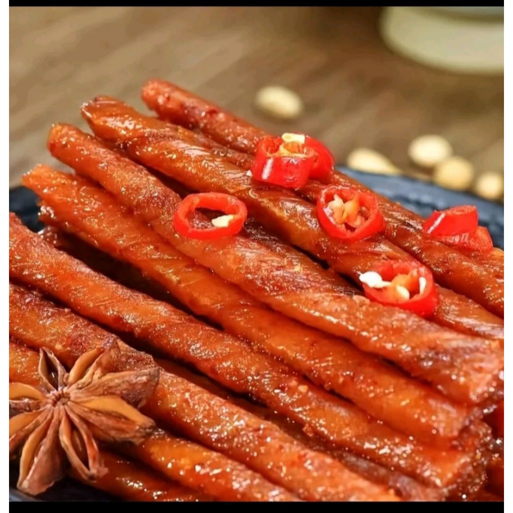 camilan pedas snack kembang tahu halal