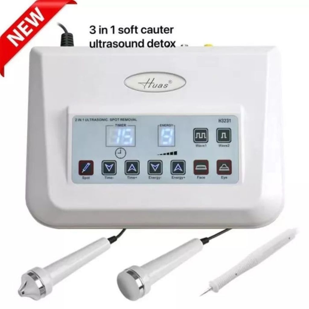 3in1 Ultrasound Cauter Alat Kecantikan