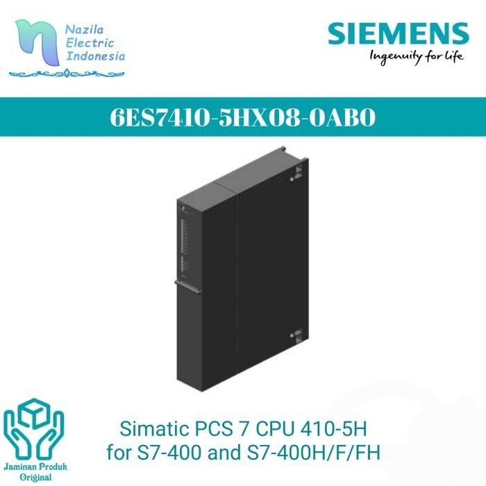 Siemens 6ES7410-5HX08-0AB0 SIMATIC PCS 7 CPU 410-5H Process Automation Central Processing Unit for S