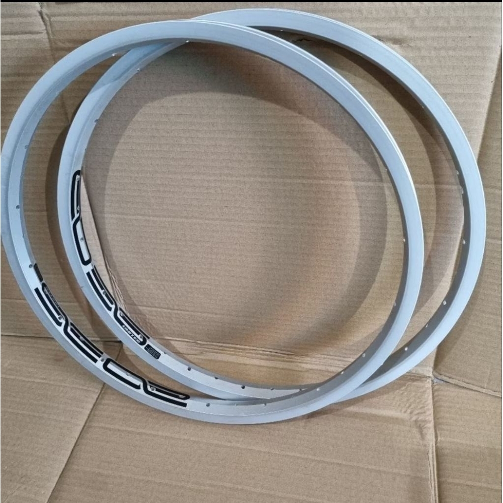 rim velg bmx 20 36h alloy silver united
