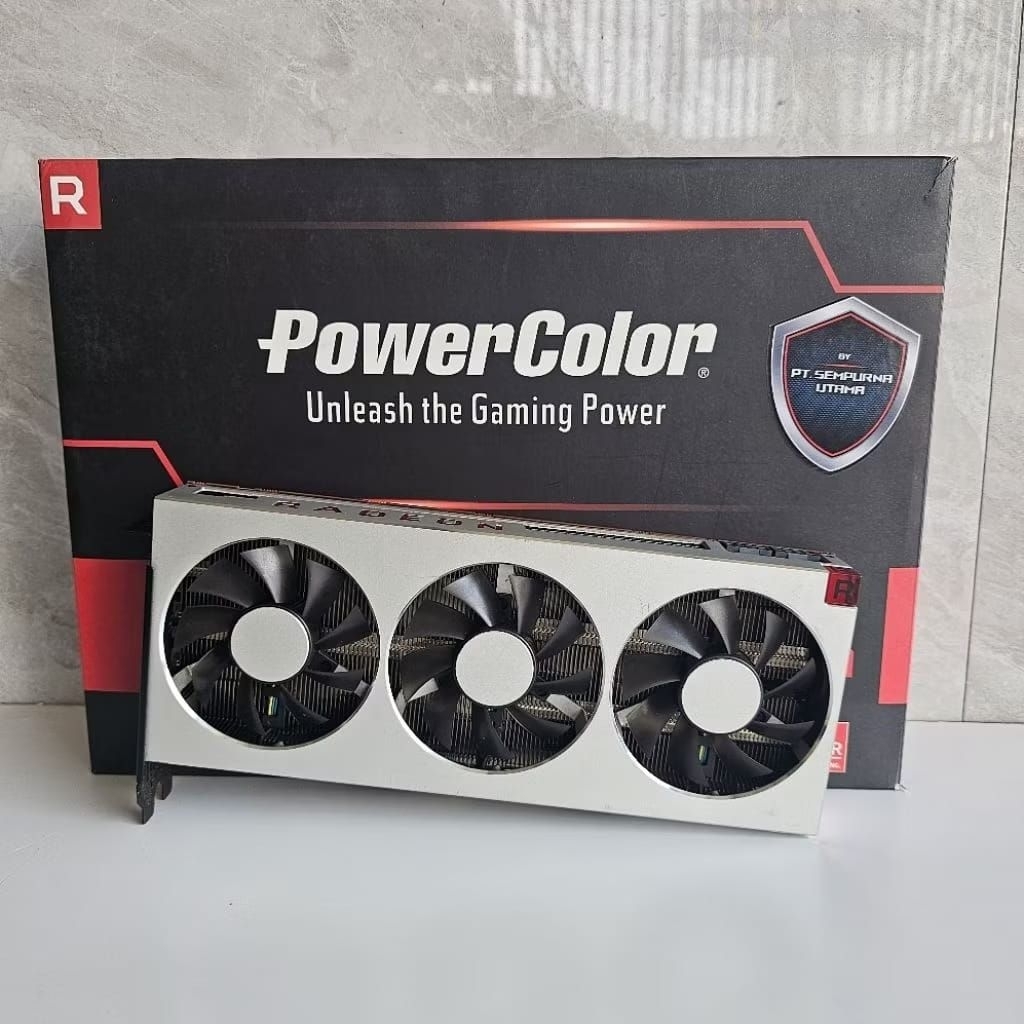 VGA AMD RADEON VII 16GB HBM2 4096BIT POWER COLOR  COCOK BANGET BUAT GAMING MURAH MERIAH JURAGAN