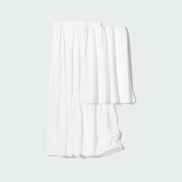 Rok Uniqlo Umpak Crinkle