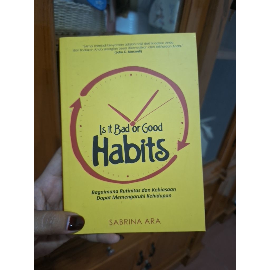 preloved buku "habits"