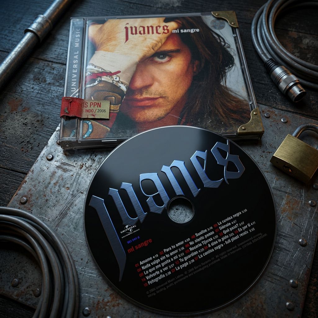Cd Juanes - Mi Sangre Made In Indonesia
