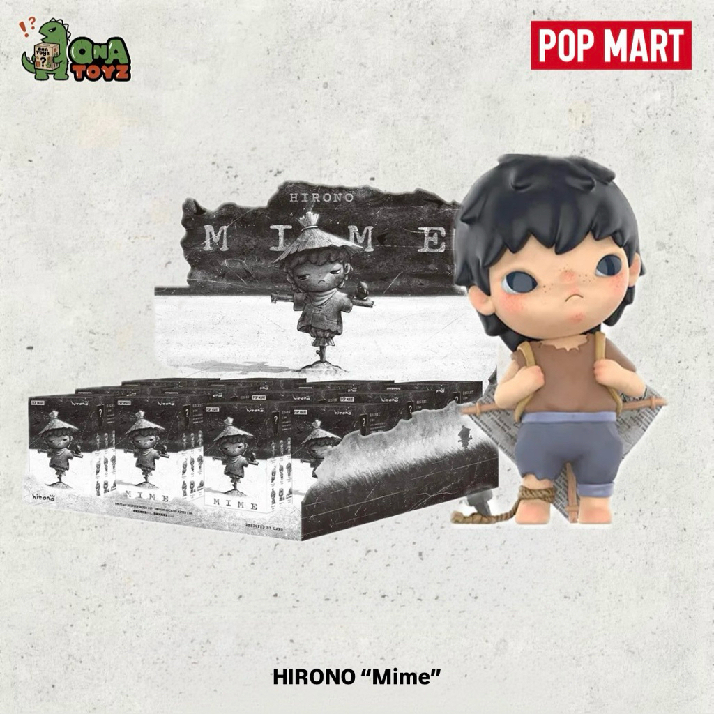 [READY STOK] Hirono Mime Series Patience Destroy Figure Pop Mart