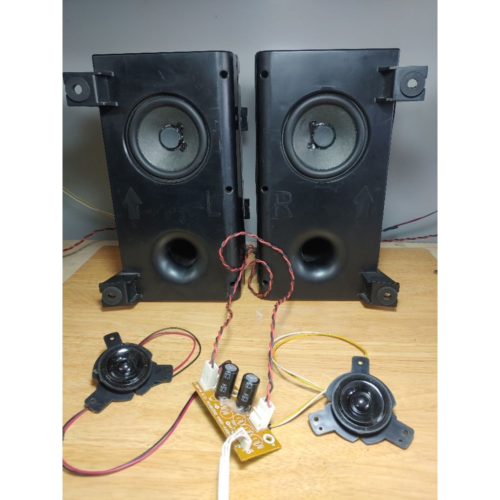 Speaker Polytron 3 Inch Magnet Besar & Tweter