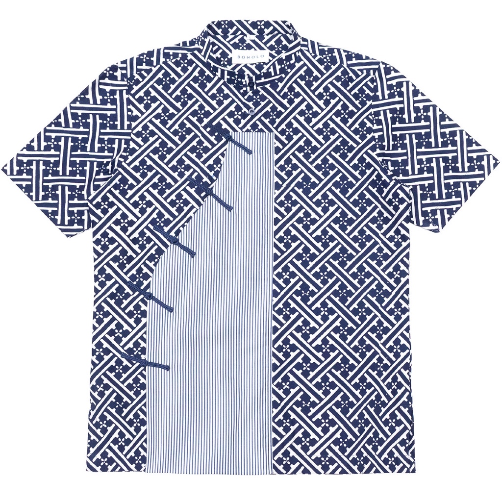 Birsha - Bonolo Kemeja Batik Lengan Pendek