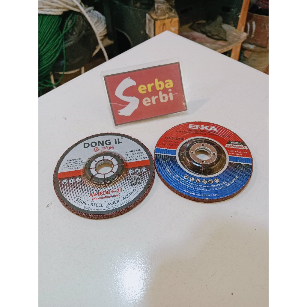 */PCS 4" MATA GERINDA ASAH*Mata amplas touch besi tebal