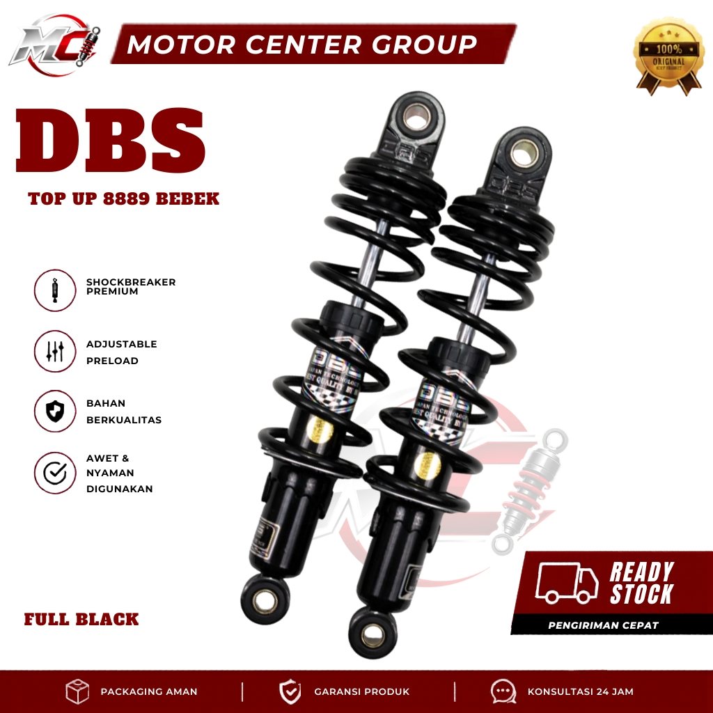 Shockbreker DBS motor Bebek Honda Yamaha 280mm 320mm 340mm 360mm Top up 280-360mm Original