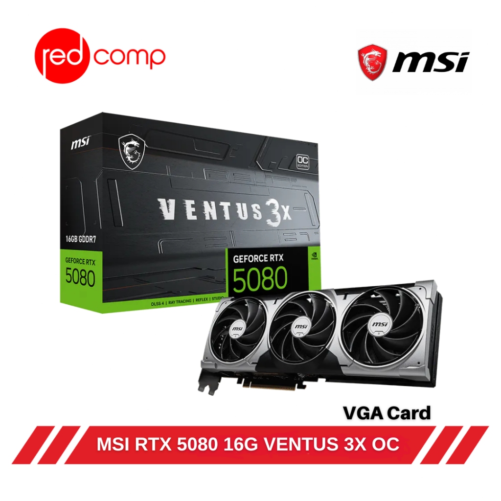 MSI Geforce RTX 5080 16G VENTUS 3X OC