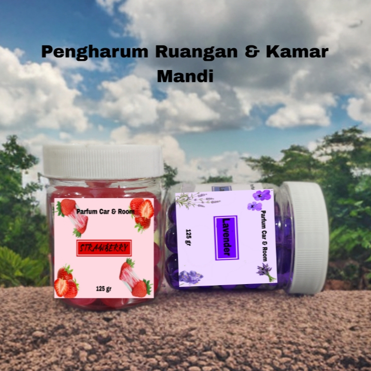 Pengharum Ruangan dan Kamar mandi Wangi Awet & Tahan Lama Jelly Gel  Cristal Premium