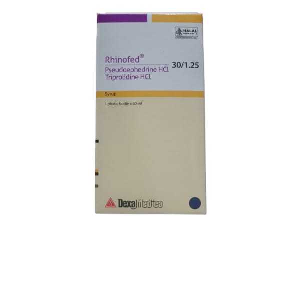 Rhinofed Sirup 60ml - Atasi Pilek Anak dan Dewasa