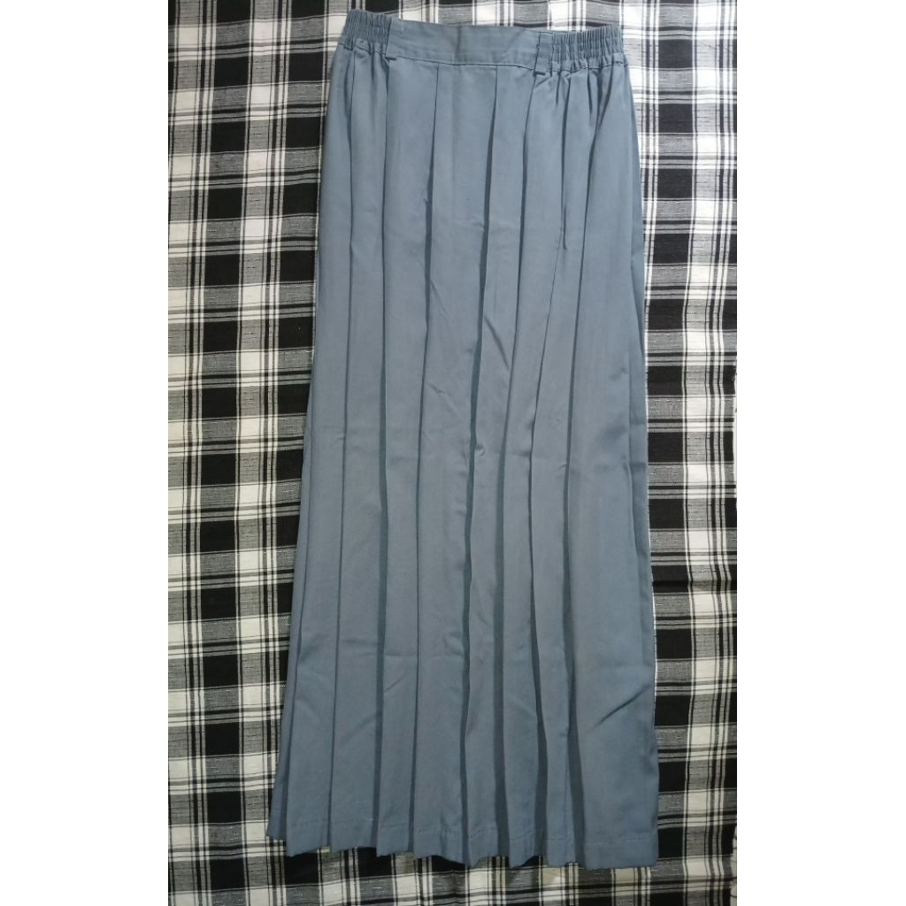 PRELOVED Rok SMA Full Rempel Panjang