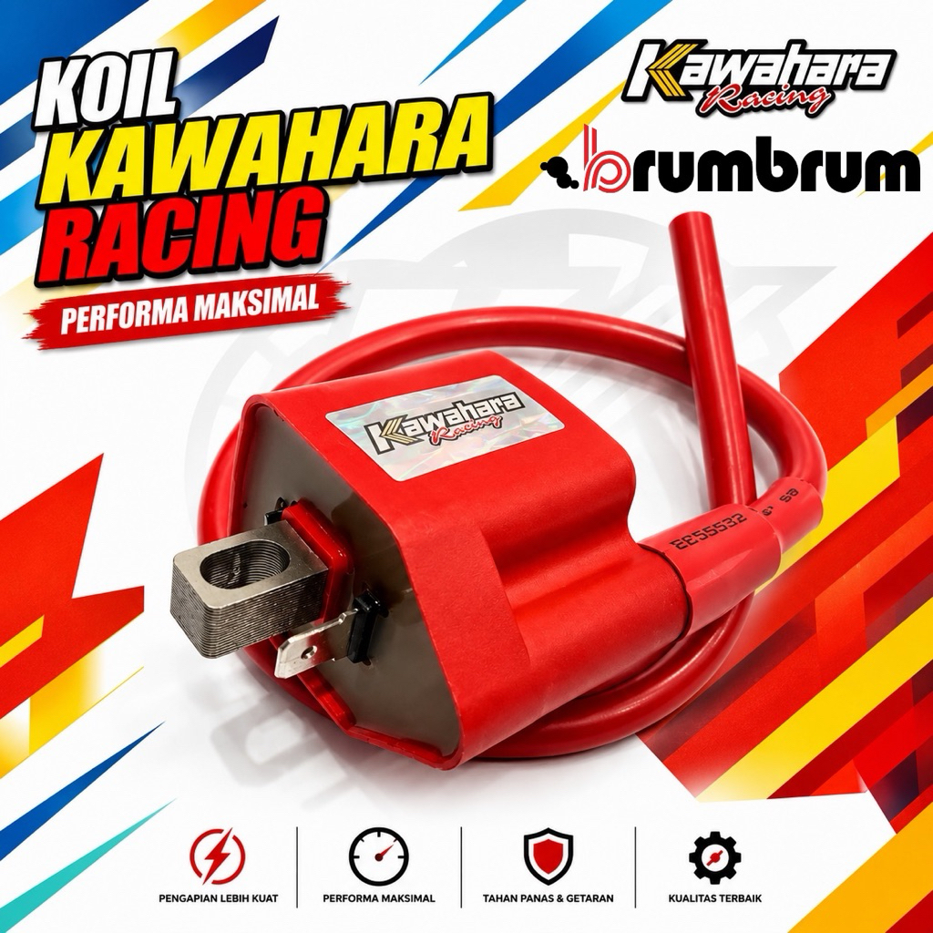 KOIL KAWAHARA RACING / KOIL MOTOR RACING KAWAHARA KARBULATOR / INJEKSI