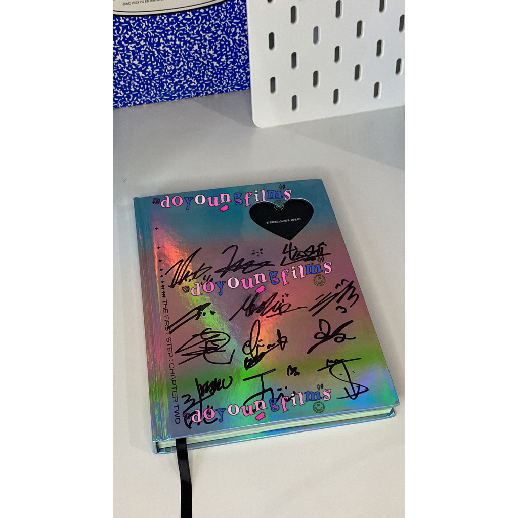 wts treasure signed album the first step