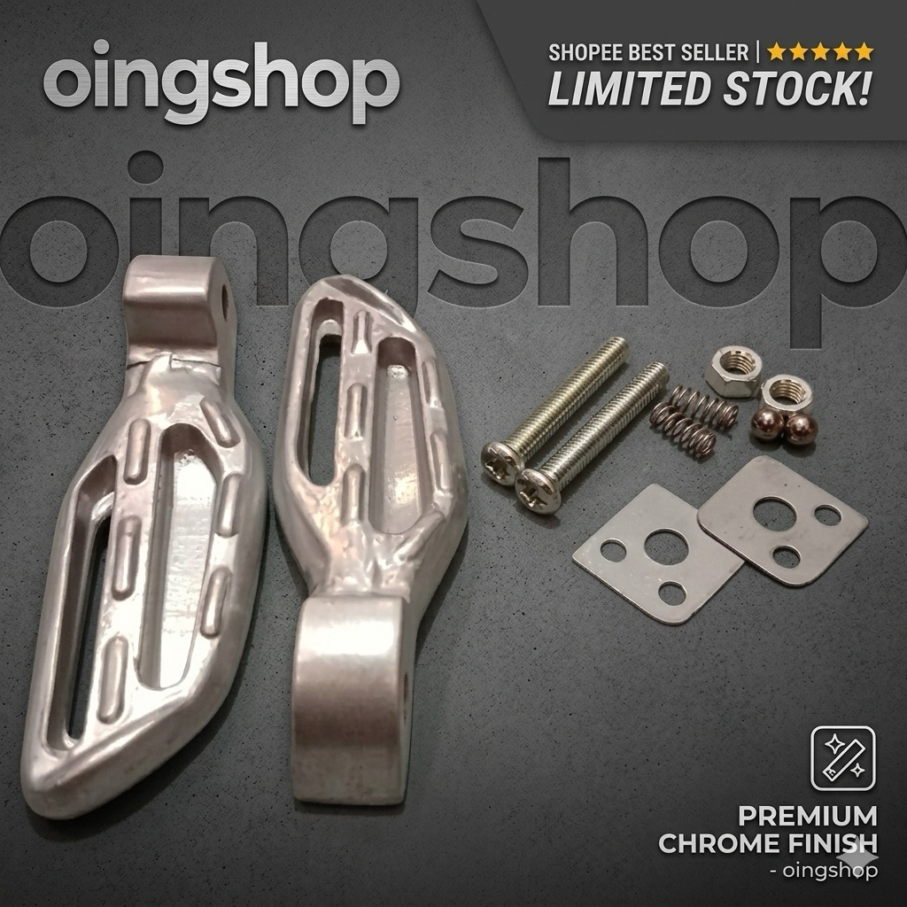 Footstep Step belakang New Scoopy 2021-2023,stylo dll