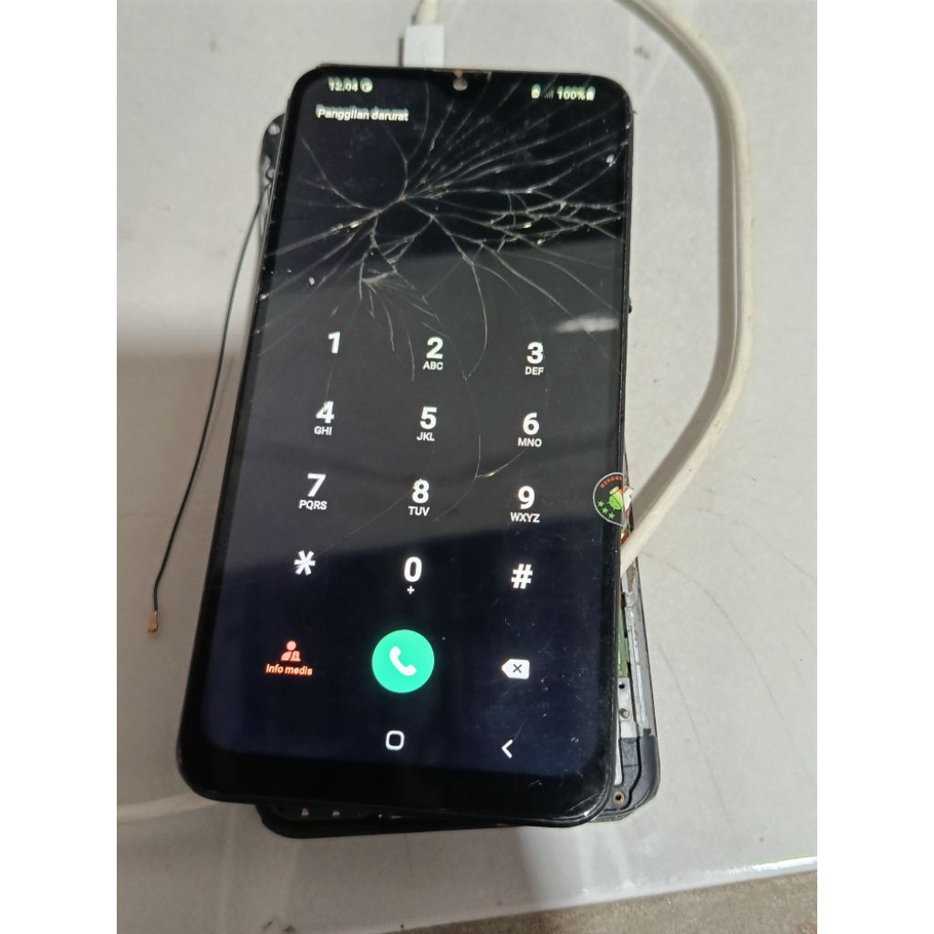 Lcd Samsung A10s original copotan asli minus baca deskripsi