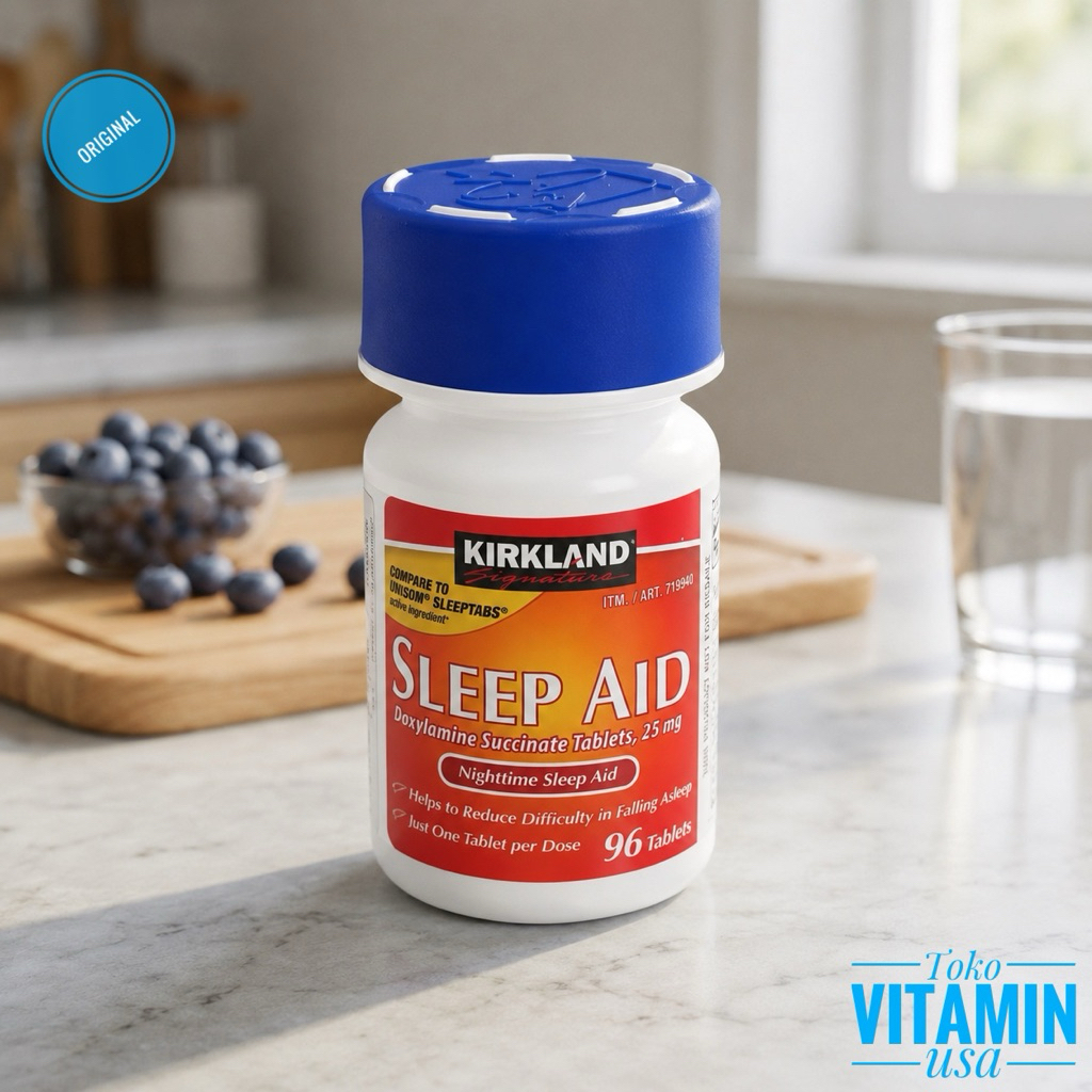 kKirkland Sleep Aid Nighttime Sleep Aid Tablet 96