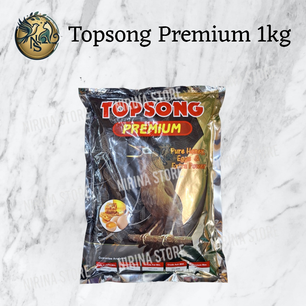 Topsong Premium pakan burung 1KG