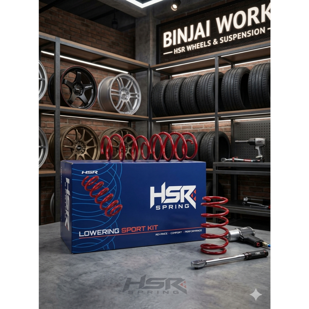 SUSPENSION PER CEPER TOYOTA INOVA - LOWERING KIT HSR RED INNOVA SOLAR/DIESEL