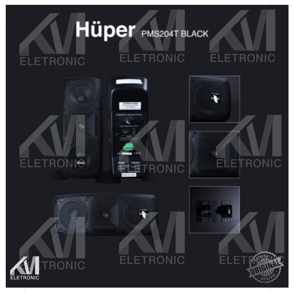 Huper PMS-204T Wall Speaker Pasif Speaker Tembok Huper PMS204T