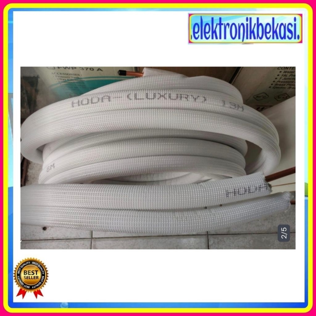 PIPA AC HODA LUXURY 1/4 + 3/8 5 METER / PIPA AC HODA LUXURY 5 METER 0.8 MM 0.5 PK - 1 PK