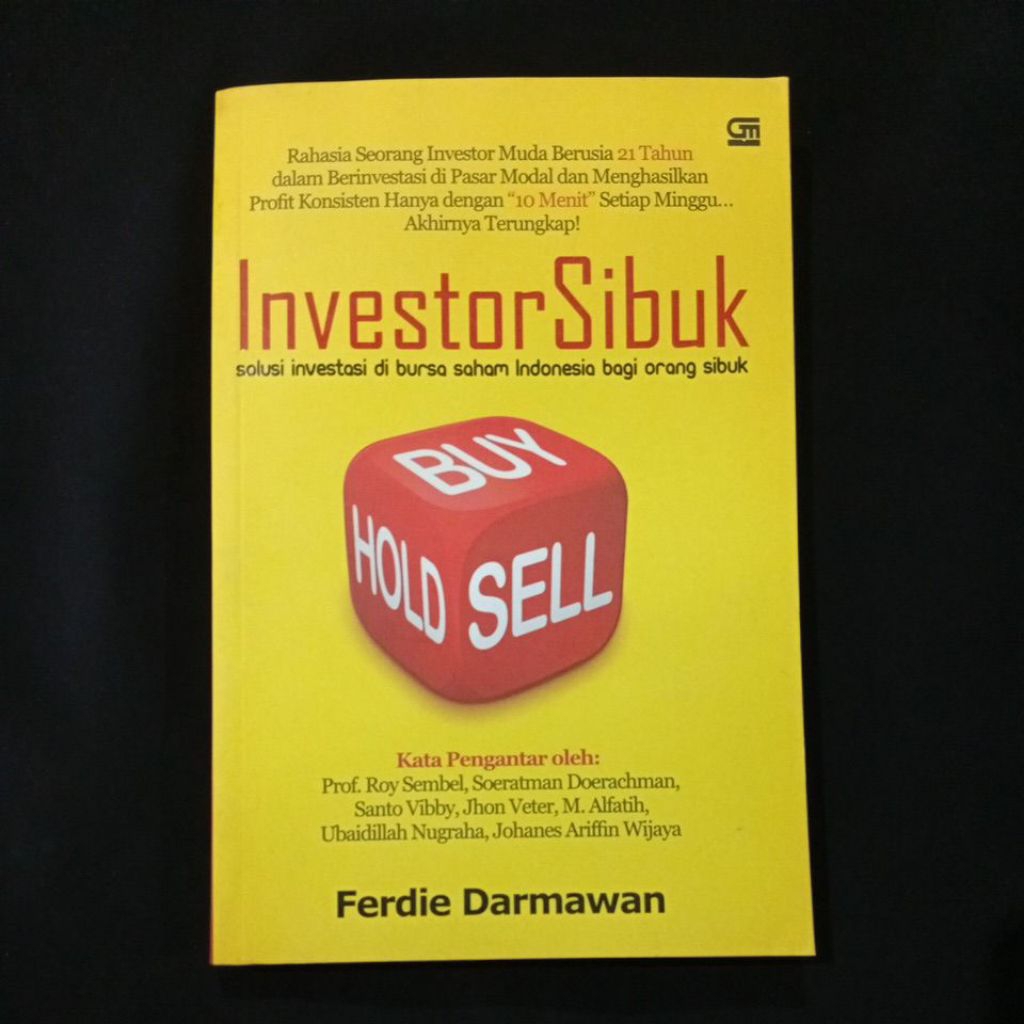 Original• Investor Sibuk Buku Solusi Investasi di Bursa Saham Indonesia Bagi Orang Sibuk Ferdie Darm