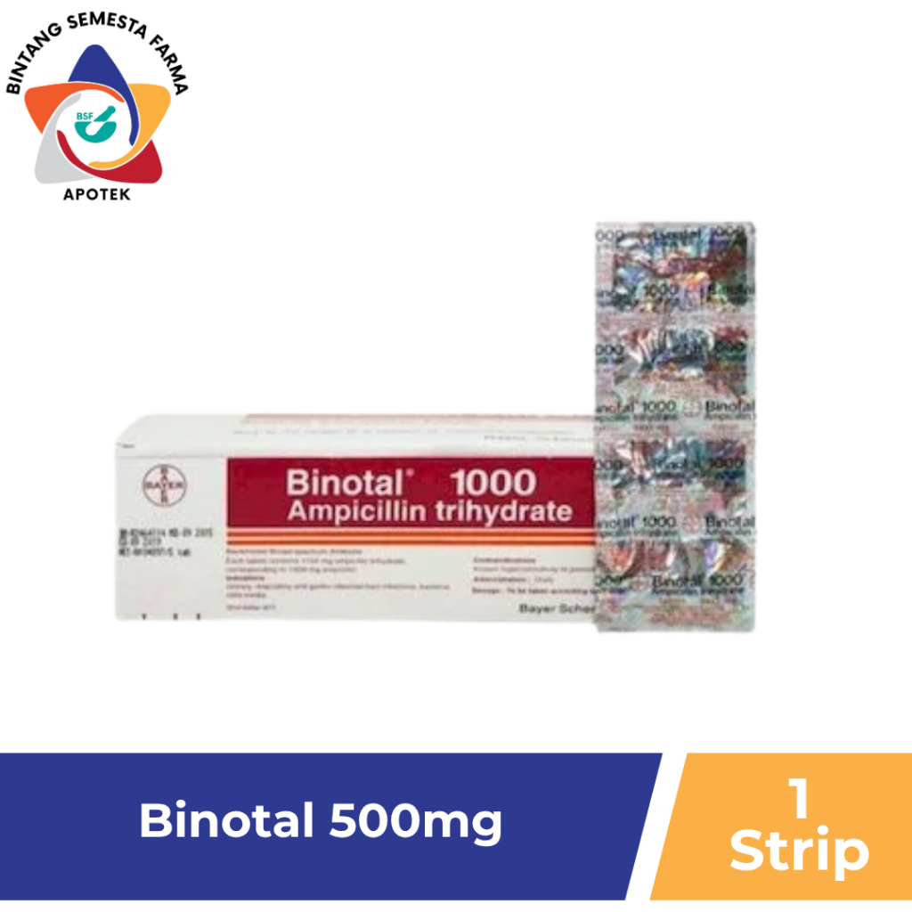 BINOTAL 500 1 STRIP @ 10 TABLET