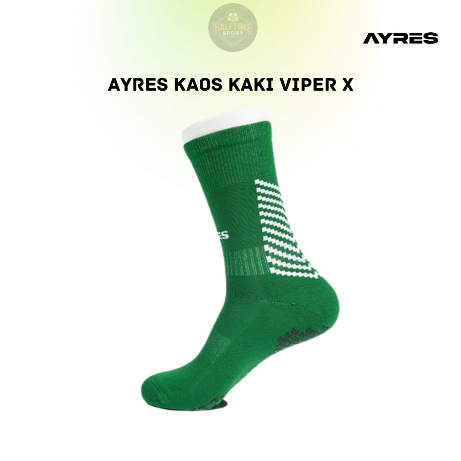 AYRES VIPERX Kaos Kaki Futsal Anti Slip Premium Pria Dewasa Unisex Futsal Voli Sepak Bola Original