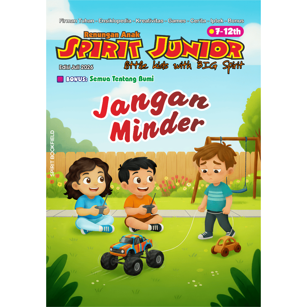 Renungan Anak usia 7-12 tahun Spirit JUNIOR 2026