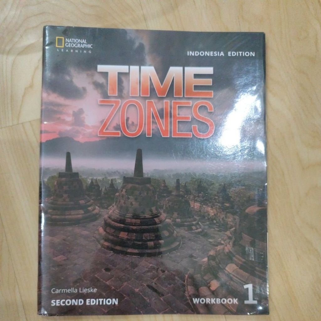 Buku bekas Time Zones workbook 1 kelas 7 National Geographic