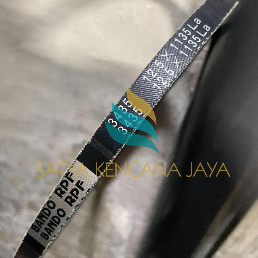V-Belt RPF 3435 12.5 X 1135 La A 43.5 GIGI Bando fanbel gigi panbel gigi vanbelt gigi ori baru