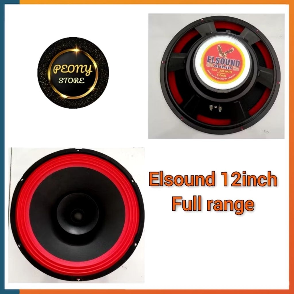 SPEAKER ELSOUND 12 INCH FULL RANGE ORIGINAL / SPEAKER ELSOUND 12INCH FULL RANGE