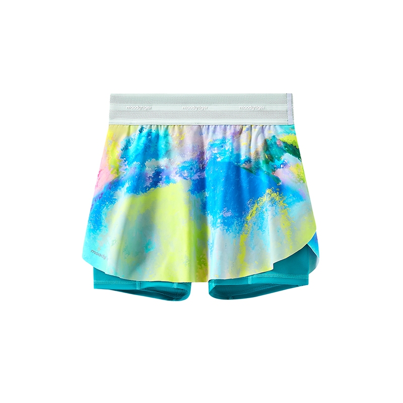 moodytiger - Printed Tenis Skort - 42211801 - Activewear Anak - Celana Rok Sport Anak Perempuan - Ce