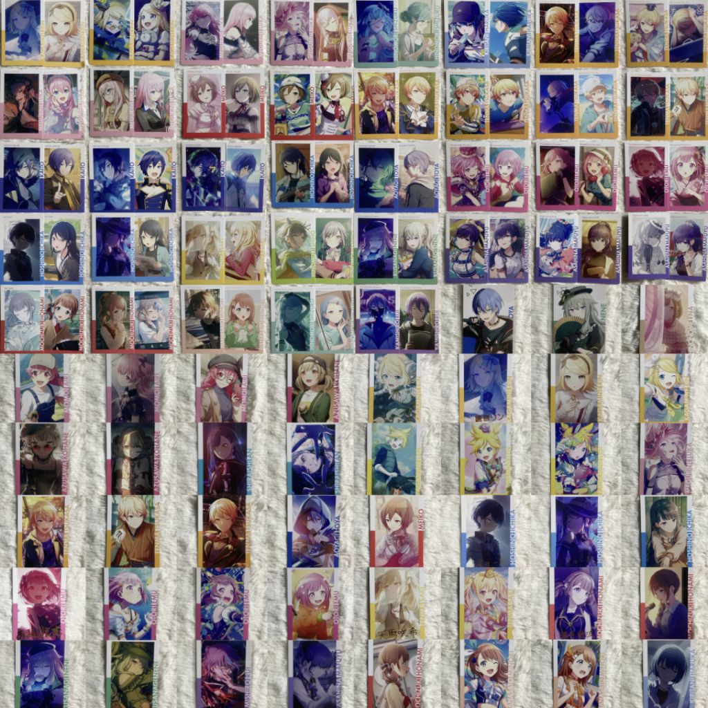 Project Sekai Various ePick Card + Foil + Benefit