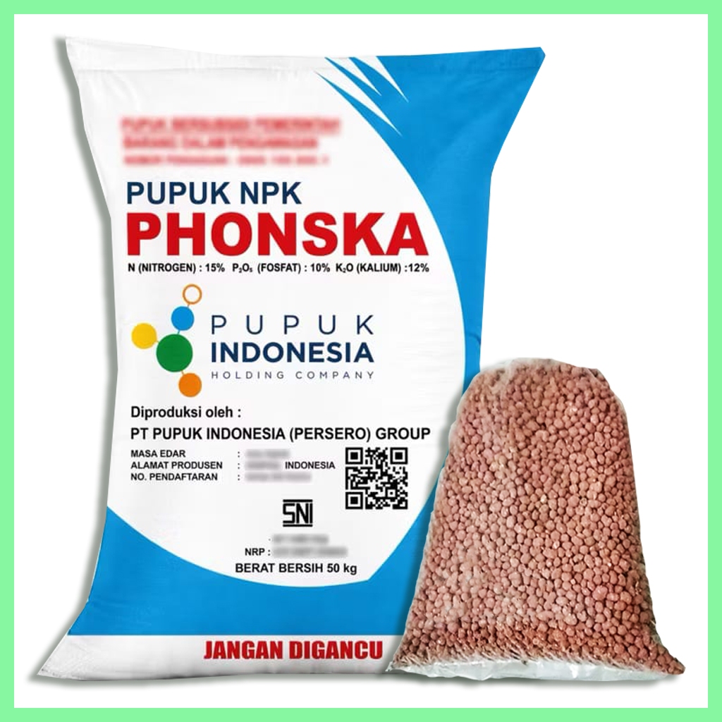 Pupuk NPK PHONSKA 1kg Non Subsidi Asli Petrokimia Gresik ( Shafira Mandiri )