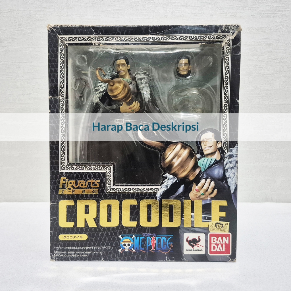 Figuarts Zero FZO Crocodile RARE BIB Fullset Lengkap Action Figure One Piece Ori Japan Version