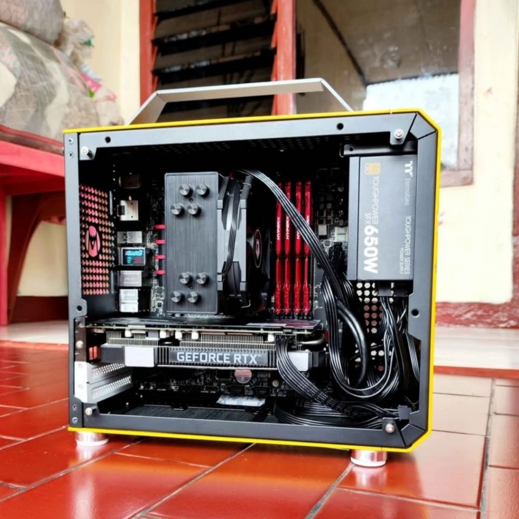 PC Gaming Z97M Xeon 1285L v4 Ram 32GB RTX 2060 12GB MiniI TX