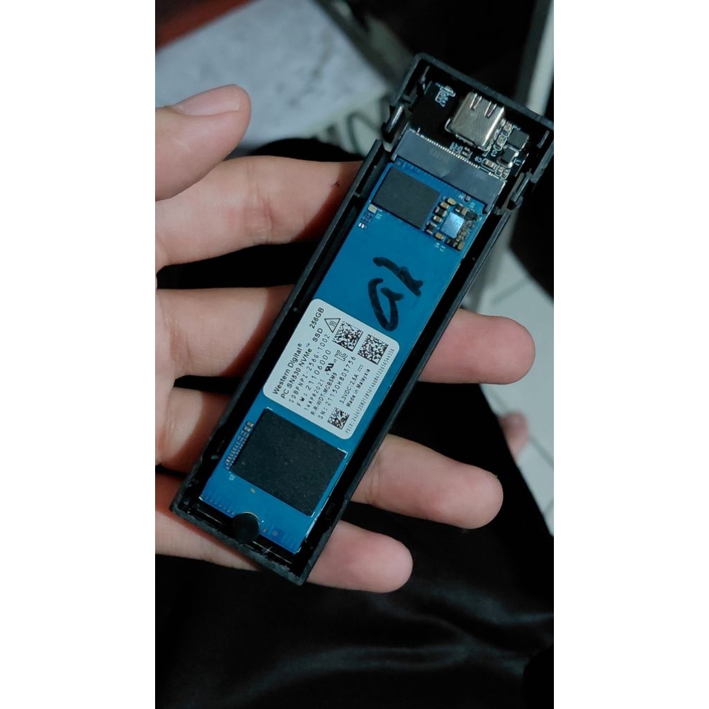 SSD 256GB NVME M.2 WD (Western Digital)