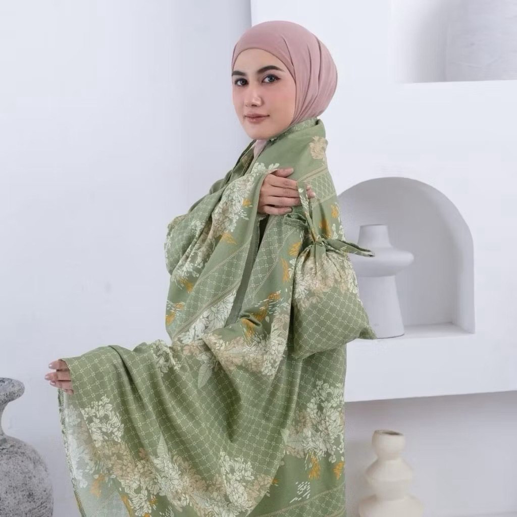 MUKENA TRAVEL KATUN MICRO TAS SERUT